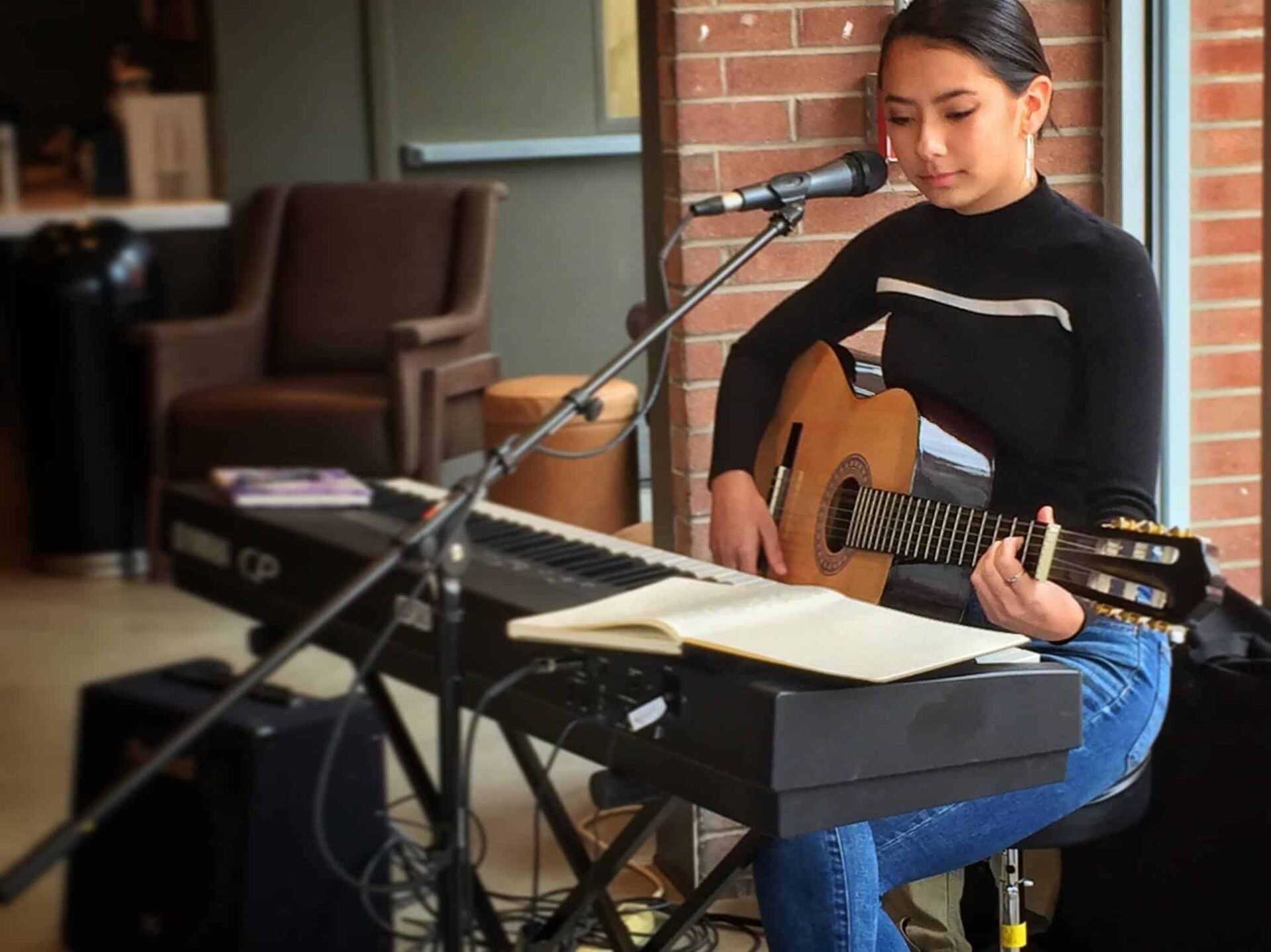 Listen to Live Music at the Starbucks on Market Street Every Weekend
