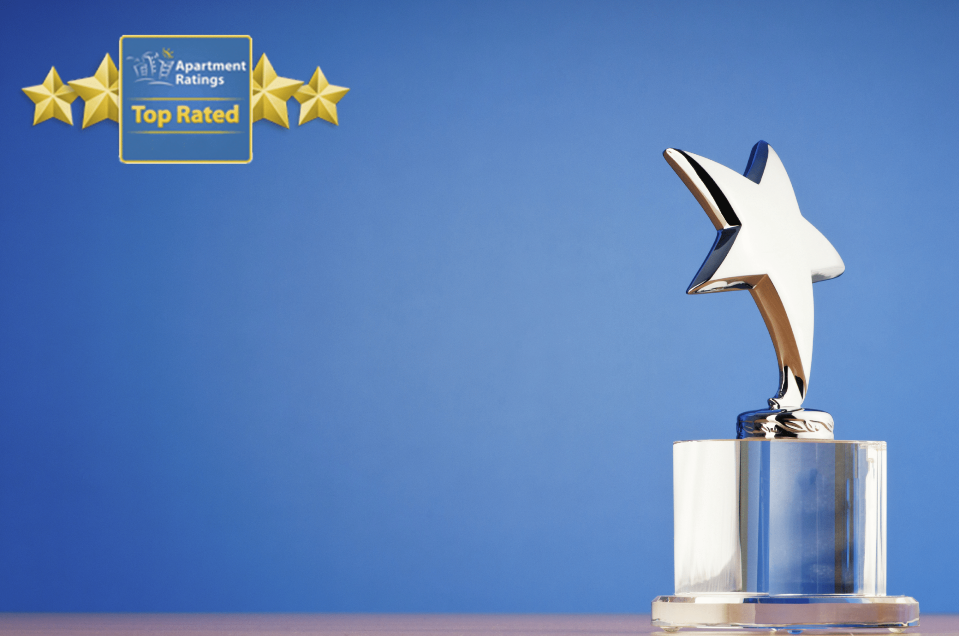 Three ResideBPG Properties Received An Award from ApartmentRatings.com!