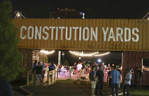 The Constitution Yards Beer Garden Is Shaping Up to Be This Summer’s Hottest Hangout