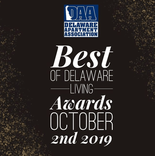 Delaware Apartment Association Recognizes ResideBPG for Over 10 Best of Delaware Awards