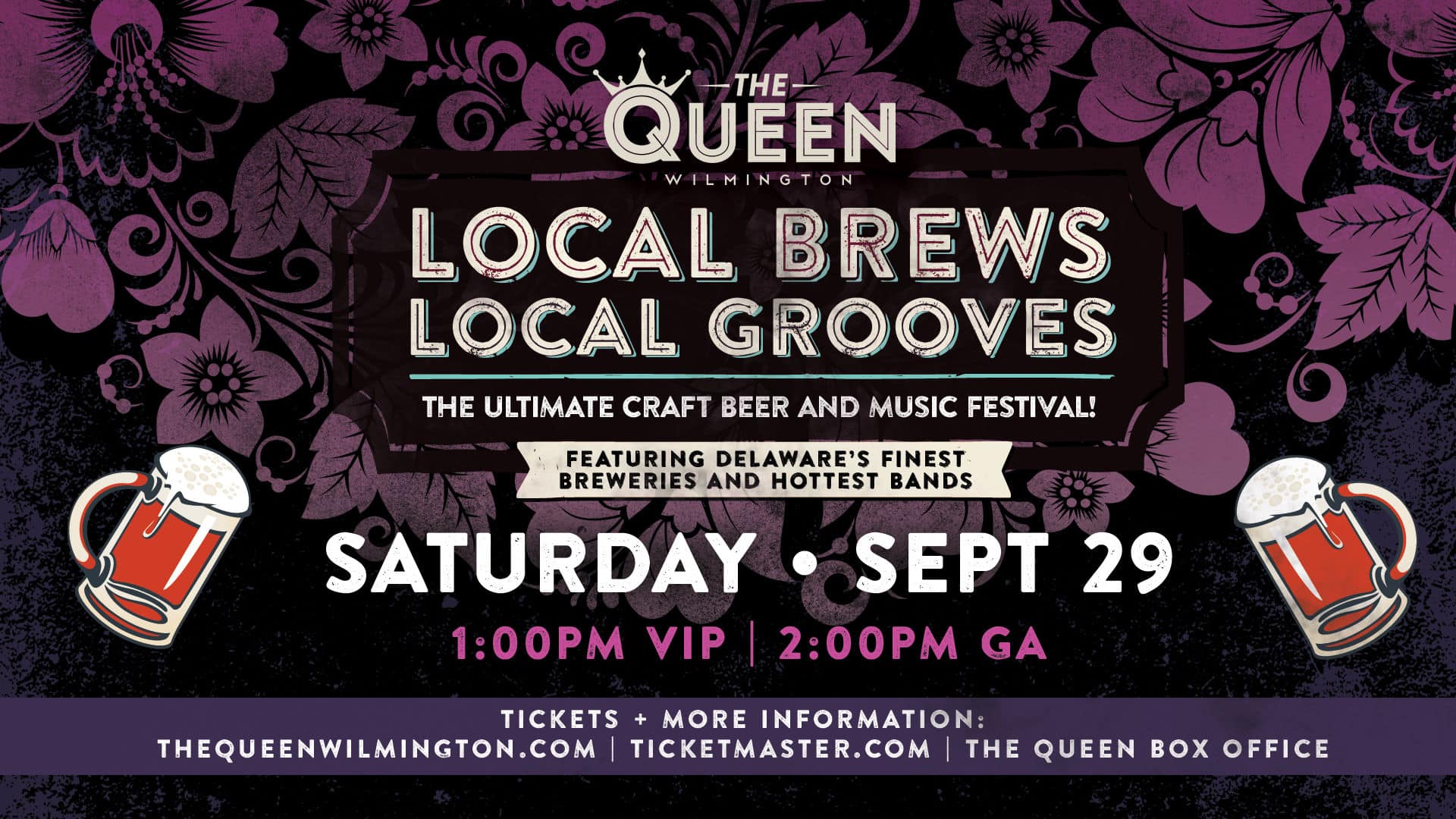 Local Brews and Local Groove at The Queen