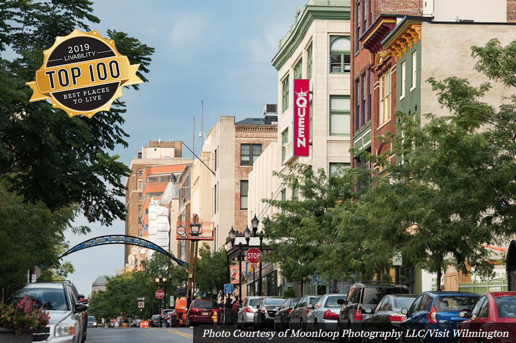 Livability’s 2019 Top 100 Best Places to Live Features Wilmington, DE