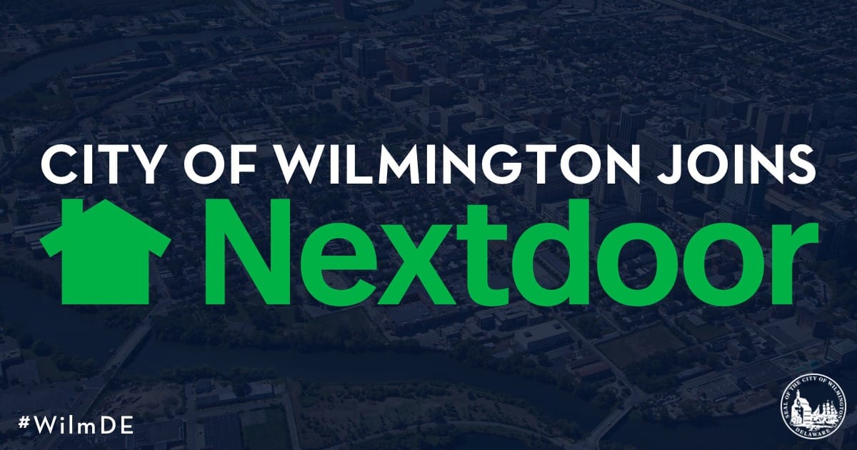 Wilmington Joins Nextdoor to Keep Residents Informed