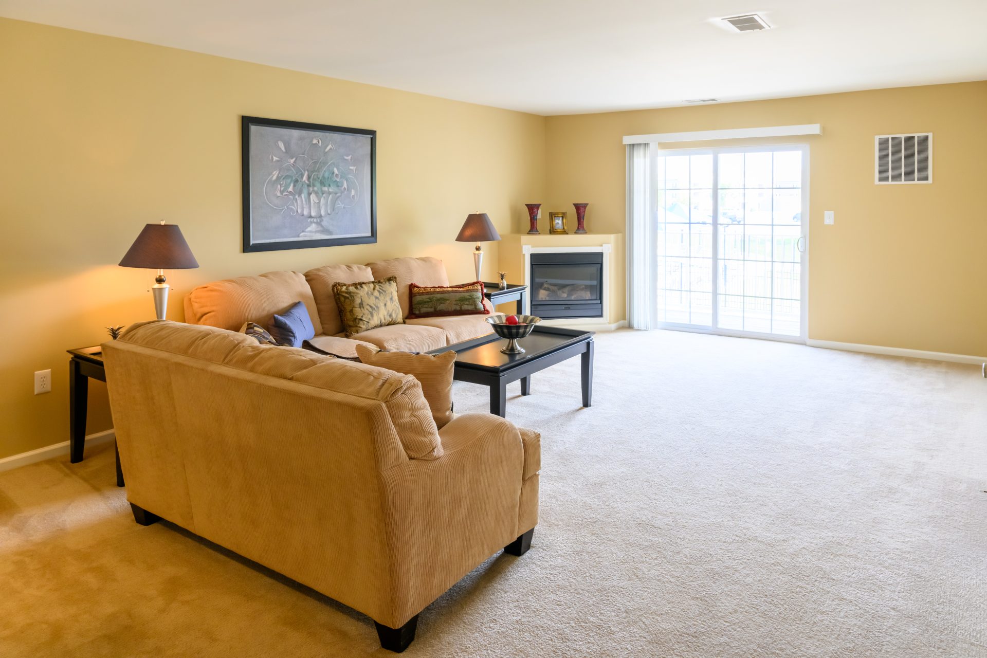 Rockwood Apartments in Newark Delaware living room