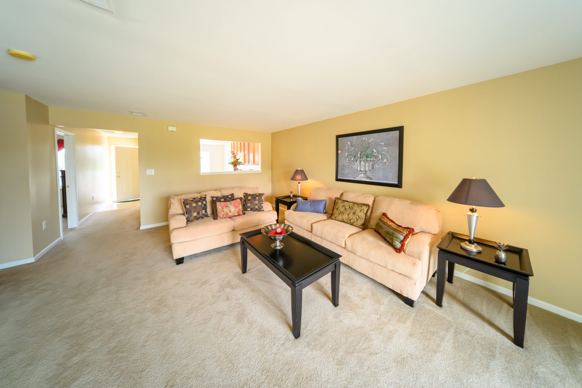 Rockwood Apartments in Newark Delaware living room