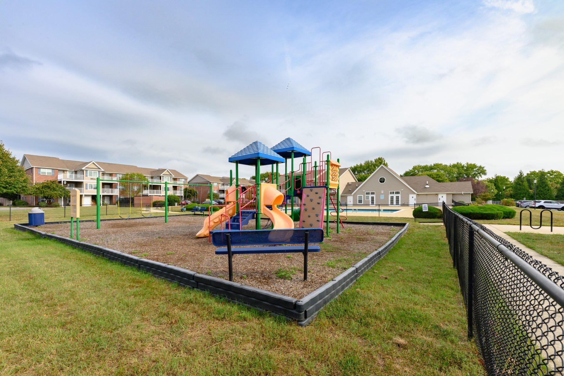 Apartments in Dover children's playground