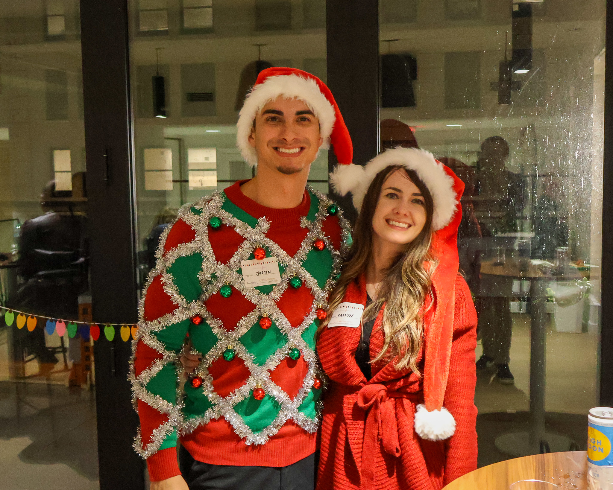 Residents attending the 2024 holiday party at The Mill in Wilmington, DE