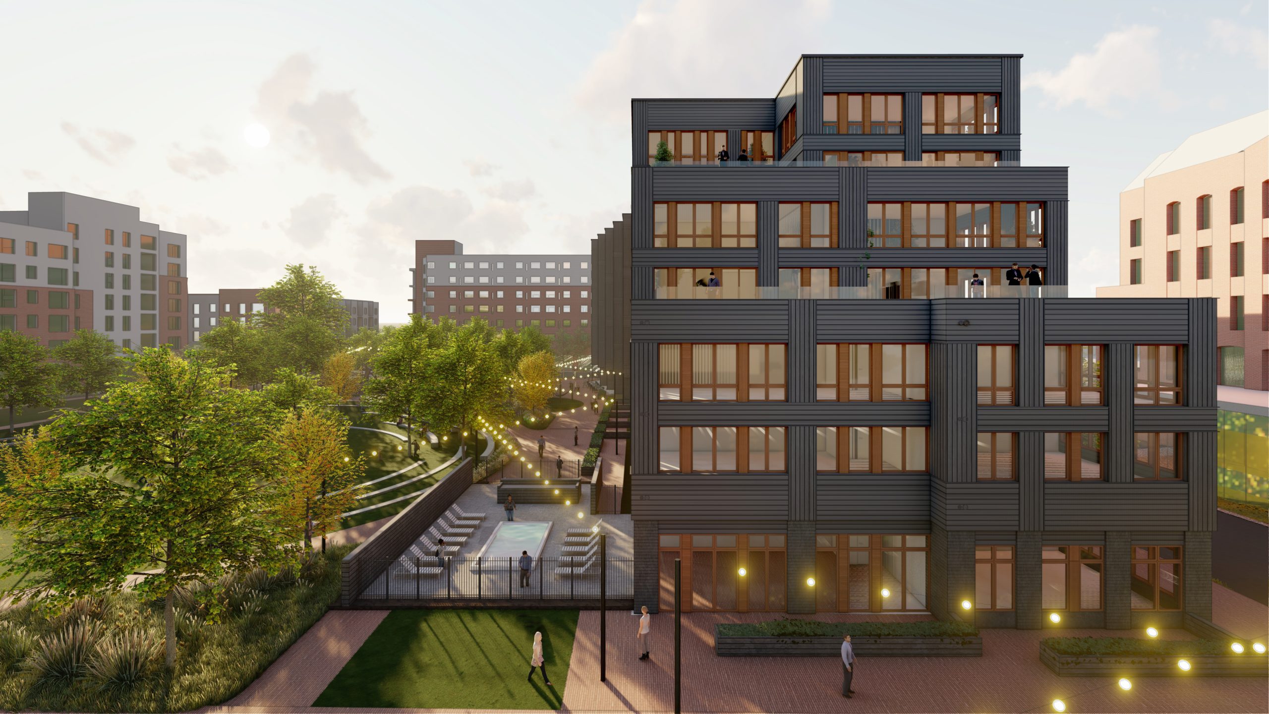 Justison Landing Parcel 1 Residential Riverfront Apartments in Wilmington